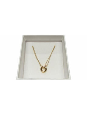 Mejuri 18k Gold Plated Vermeil Linked Pendant Necklace